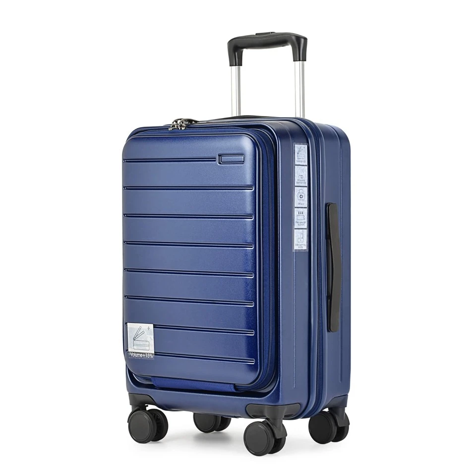 Front Open Multifunctional Travel Suitcase